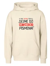 A pak satan pravil dejme do matematiky písmena