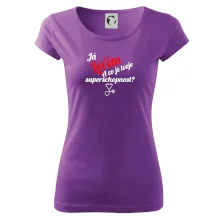 Já léčím - tvoje superschopnost? Šikmý nápis