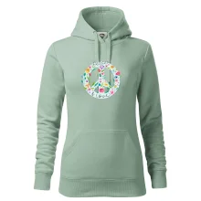 Peace and love symbol