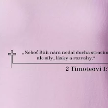 Citáty z bible - 2 Timoteovi 1:7