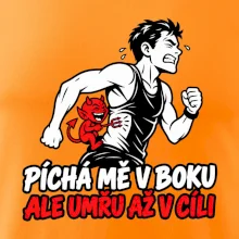 Běžec píchá mě v boku