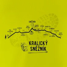 Profil kopců - Kralický Sněžník