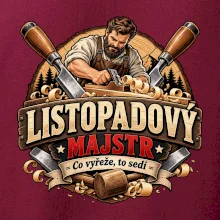 Listopadový truhlář mistr dřeva a hoblíku