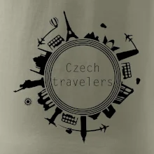 Czech Travelers jednobarevný