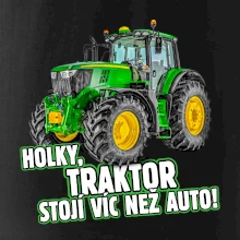Holky, traktor stojí víc než auto