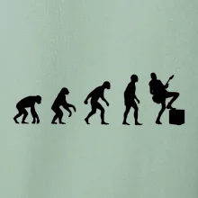 Evoluce kytarista - noha na kombu