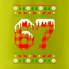 67 vánoční motiv
