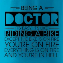 Being a doctor - bike