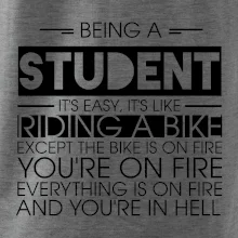 Being a student - bike
