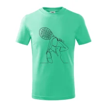 Tenistka  jednim tahem