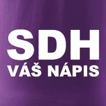 SDH nápis - vlastní nápis SDH nápis - vlastní nápis