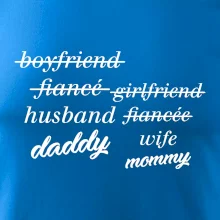 Partnerské triko nastávající rodiče