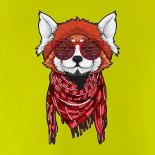 Červená panda hipster Červená panda hipster