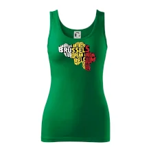 Mapy - názvy měst - Belgie