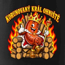 Korunovaný král ohniště