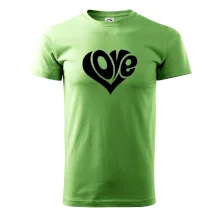 Love nápis jednoduchý