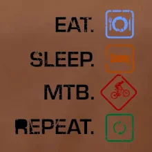 Eat sleep MTB repeat