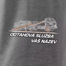 Odtahová služba - nakládání auta