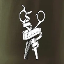 Kadeřnice nůžky a hřeben