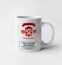 Přelepená hvězda - Narozen v Československu - vlastní ročník