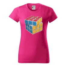 Rubikova kostka kreslená