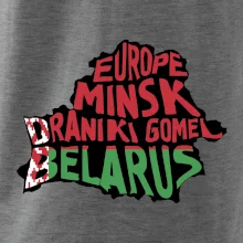 Mapy - názvy měst - Bělorusko