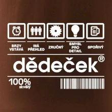 Čárový kód dědeček