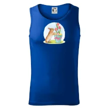 Velikonoční zajíček tulipány