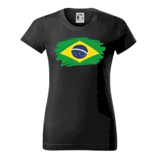 Brazílie vlajka štětkou