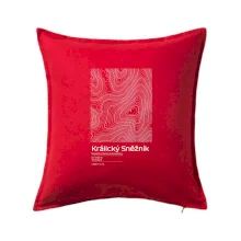 Králický Sněžník - vrstevnice v obdélníku