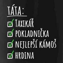 Táta - check list