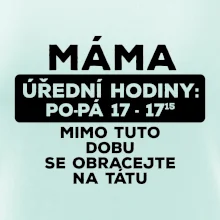 Máma - úřední hodiny