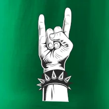 Rock ruka s náramkem