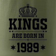 Kings are born in 1989