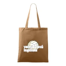 Volejbalová legenda - bílé písmo