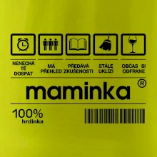 Čárový kód Maminka