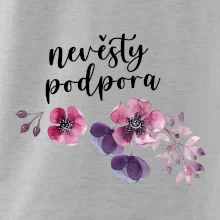 Nevěsty podpora květy růžové