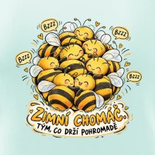 Zimní chomáč tým co drží pohromadě
