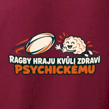 Ragby hraju kvůli zdraví psychickému