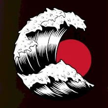 Japan culture - vlna