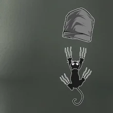 Kočka vypadla z kapsy