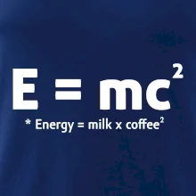 e = mc2 - coffee milk