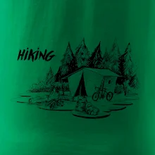 Hiking - obrázek kreslený