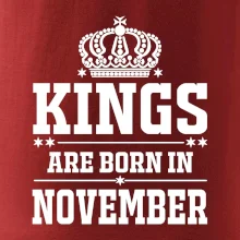 Kings are born in November