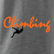 Climbing psací text