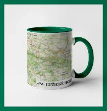 Hrnek - Lužické hory mapa