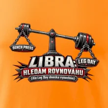 Váhy Leg Day vs Bench Press