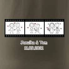 Svatební den - váš nápis (Hana-creative)