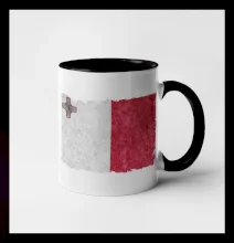 Vlajka Malta okousaná