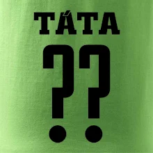 Táta - dres se jménem a číslem